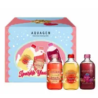 在飛比找蝦皮商城優惠-AQUAGEN 果漾三重奏氣泡飲組 330毫升 X 9瓶 D