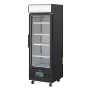 Polar G-Series Upright Display Fridge 218Ltr Black - Commercial Drink Fridges (GH426-A) - GH426-A
