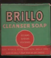 Brillo Cleanser Soap New Old Stock / Manufactured in Brooklyn New York