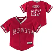 Mike Trout Los Angeles Angels MLB Toddler 2-4 Red Alternate Player Jersey