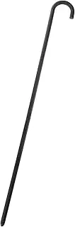 WOONEKY Unique Party Magician Crutch Halloween Walking Stick Plastic Crutch Stick Stage Performance Accessory Black