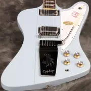 Epiphone Inspired by Gibson Custom 1963 Firebird V Maestro Vibrola Frost Blue S