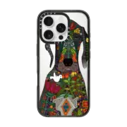 iPhone 16 Pro Impact Case Great Dane love transparent