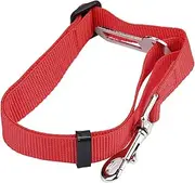 Pet Rope Pet Dog Cat Car Seat Belt Adjustable Harness Seatbelt Lead Leash for Small Medium Dogs Travel Clip Pet Supplies 13 Colors Pet Traction Rope (Size : Red)