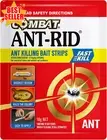 Ant-Rid Bait Strips, Fast Kill Action, 10g, 10 Pack Insecticides