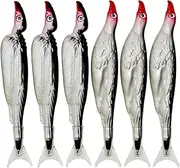 Maydahui 6PCS Fun Bird Pen Bald Eagle Novelty Pens Cute Animal Ballpoint Pen Lovely Sea Mew Black Ink Writing Pen for Office School Supplies Stationery Beach Souvenirs