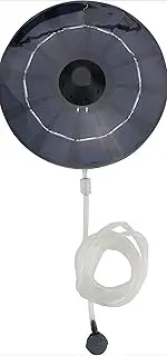 Solar Pond Pump, Solar Pump for Outdoors, Solar Powered Pond Aerator Oxygen with Air Hose and Bubble Stone for Fountains，Fountain Small Water Circulation