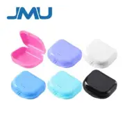 4pcs/pk JMU Dental Retainer Denture Storage Mouth Guard Case Tight Snap Closure