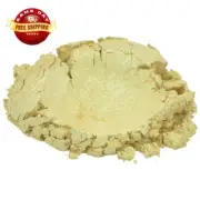 ZION VIEWS YELLOW GOLD MICA COLORANT COSMETIC PIGMENT by H&B Oils Center 1 OZ