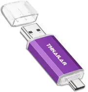 1TB USB C Flash Drive 3.1 USB A and USB C Ports,Thumb Drive for PC,Android Ph...