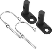 2pcs Bicycles Traction Head Hitch Coupler Attachment Bike Trailer Coupler
