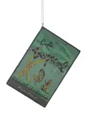 SCHITT'S CREEK Cafe Tropical Menu Christmas Ornament by Cody Foster