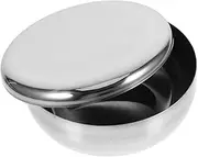 Alipis Stainless Steel Korean Rice Bowl with Lid Creative Soup Bowl for BBQ Versatile Single Layer Design for Ramen Rice and Grilled Dishes Lightweight and Portable