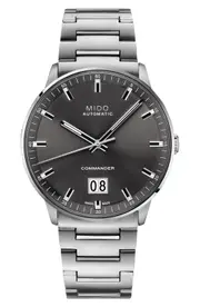 MIDO Commander II Skeleton Bracelet Watch, 42mm