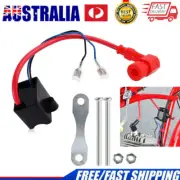 Racing CDI Ignition Coil Spark Plug for 49cc 50cc 60cc 66cc 80cc 2-stroke engine