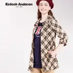 【KINLOCH ANDERSON】英倫小熊俏皮棉質短袖上衣 金安德森女裝(KA1153015 藍/紫)