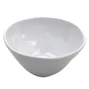 G.E.T. B-22-AM-W Arctic Mill White Melamine 22 oz. Irregular Bowl - 1 Doz