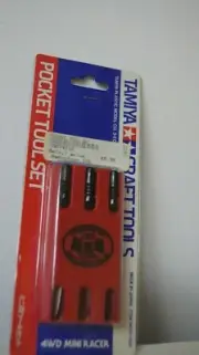 Tamiya ITEM #74010 Pocket Tool Set Craft Tools ~4WD MINI RACER ~Brand NEW