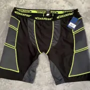 Champro Men’s 2XL Sliding Shorts Black - Baseball Softball Compression
