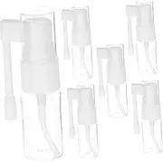 Veemoon 10pcs Mini Spray Bottle With Pump Transparent 10ml Refillable Container For Travel Office Outdoor For Perfume Lotion Essential Oils Fine Mist Sprayer