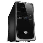 Cooler Master ELITE 344 USB3 Mini Tower Micro-ATX Case with 500W PSU - Silver-RC-344-SKR500-N2