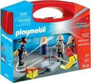 Playmobil Fire Rescue Carry Case Building Set 5651 NEW