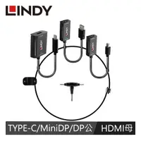 在飛比找有閑購物優惠-LINDY林帝 USB-C & MDP & DP TO HD