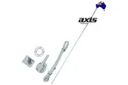 AXIS GENUINE 27MHZ AM & MARINE 1 METRE ANTENNA AMX3 WHITE SUIT BOAT CARAVAN