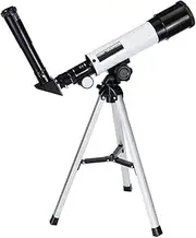 Refractor Telescope with Tripod & Finder Scope, Portable Telescope for Kids & Astronomy Beginners, Focal Length 360Mm, U