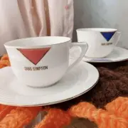 Daks Simpson Cup Saucer Set Coffee Tea Stylish