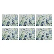 Ashdene Iris Garden Set of 6 Placemats