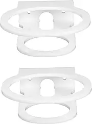 Gadpiparty 1Set Wall Mounted Speaker Rack Acrylic Audio Holder for Space Saving Design for Home Organization Present Ideas Wall Speaker Organizer