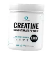 Creatine Monohydrate Powder 600 Grams (1.32lb), Unflavored | Pure Creatine 600g