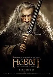 The Hobbit movie poster print (c) The Desolation Of Smaug : 11 x 17 inches (V2)
