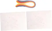 Veemoon Hand Craft Making Kit Quilling Paper Strips Set Paper Quilling Kit Tools