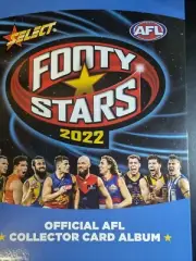 2022 AFL Footy Stars Cardboard Card Album FREE POST