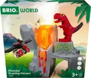 BRIO - Dinosaur Erupting Volcano 5 Pieces