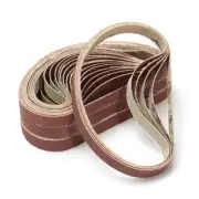 Air Belt Sanding Belts 10Pcs/Set 13×457mm Power Finger File Aluminum Oxide