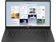 HP Laptop 14" HD AMD Athlon 7120U 8GB 256GB SSD AMD Radeon Graphics Black