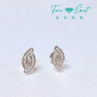 在飛比找樂天市場購物網優惠-FAR EAST Jewellery K金耳環-依靠