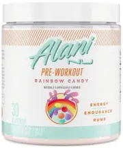 Alani Nu Pre-Workout Endurance Energy Powder Rainbow Candy 30 Servings New