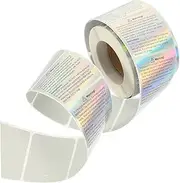 OSALADI 1 Roll Colorful Candle Warning Labels Self Adhesive Wax Melting Safety Decals for Candle Making Printed English Easy to Use Stickers for Home Garage and Office