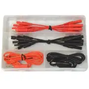 Electronic Specialties EL1351 Spade Terminal Test Lead Set - 16 Piece