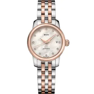 MIDO 美度 Baroncelli 羅馬機械女錶-M0390072210600/25mm