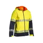 Taped Hi Vis Ripstop Bonded Fleece Jacket MENS HIGH VISIBILITY
