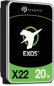 Seagate ST20000NM004E Exos X22 - Hard drive - 20 TB - internal - 3.5" -SAS 6Gb/s