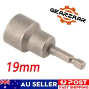 19mm Caravan Leg Winder Magnetic Hexagon Socket Adaptor for Drill Impact Driver