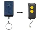 Elsema key 301 27.145MHz FMT201/301/401 Compatible Garage Remote 12 Dip Switch