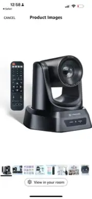Tongveo 1080p FHD Conference Streaming Camera New-Model TV-V10W