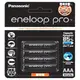 Panasonic 國際牌eneloop Pro 低自放電 4 號鎳氫充電電池 4只裝